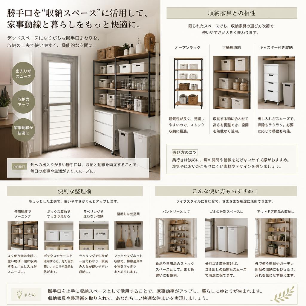 収納スペースの有効活用