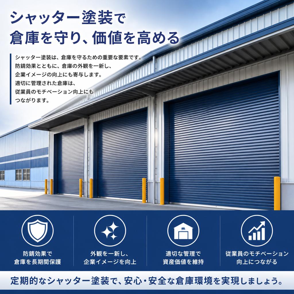 シャッター塗装の重要性