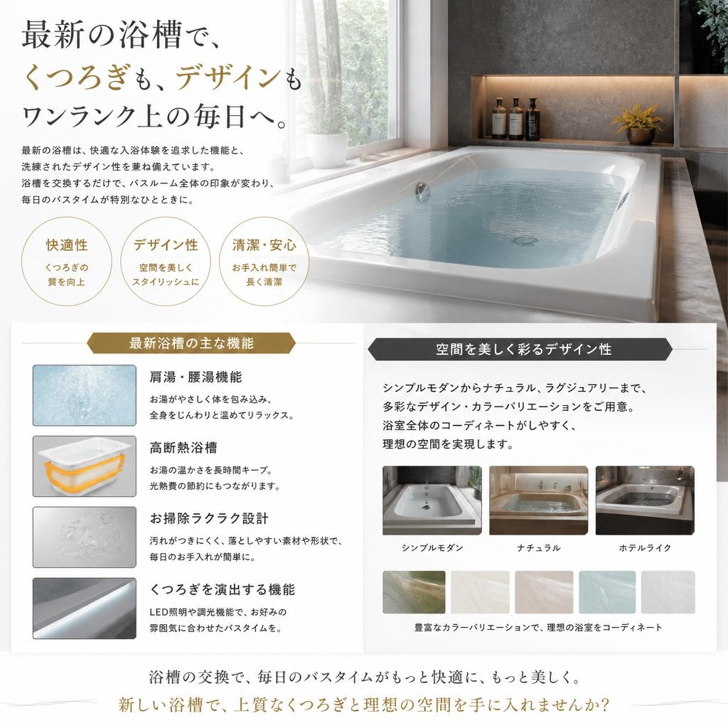 3. 浴槽交換の必要性