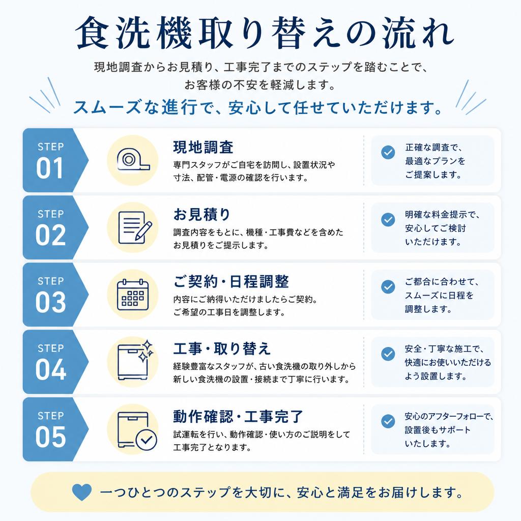 リフォームの流れ