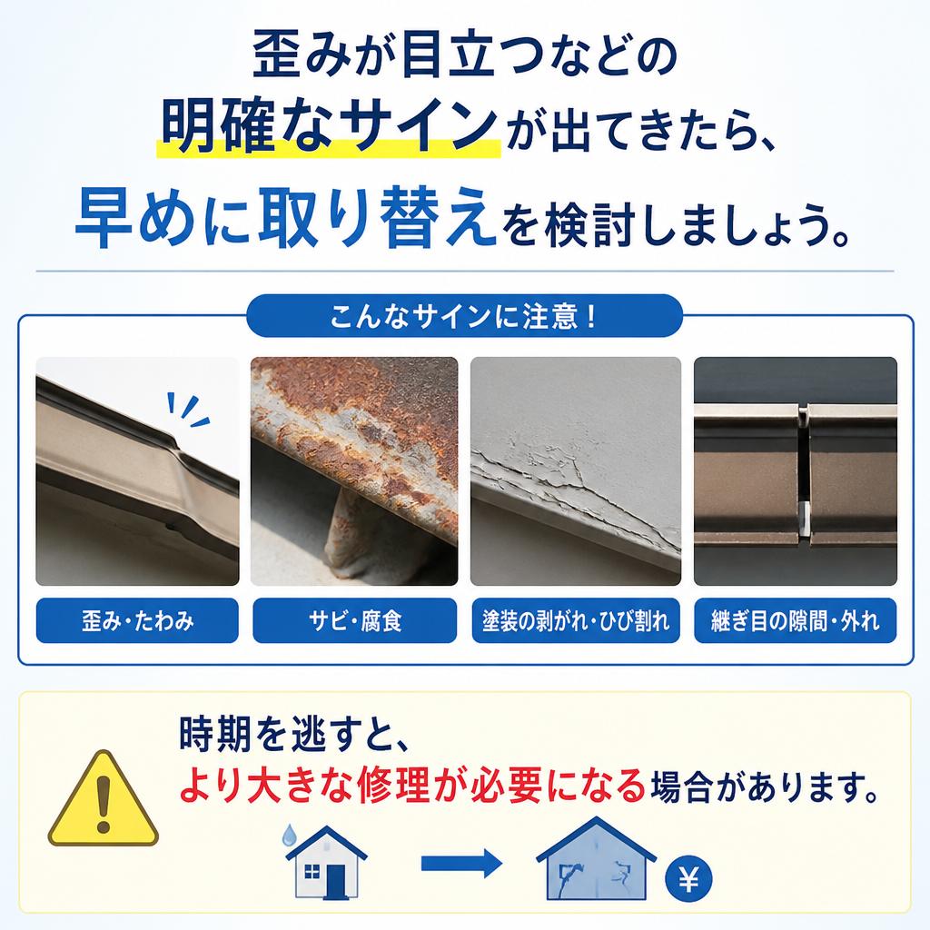 門扉取り替えのタイミング