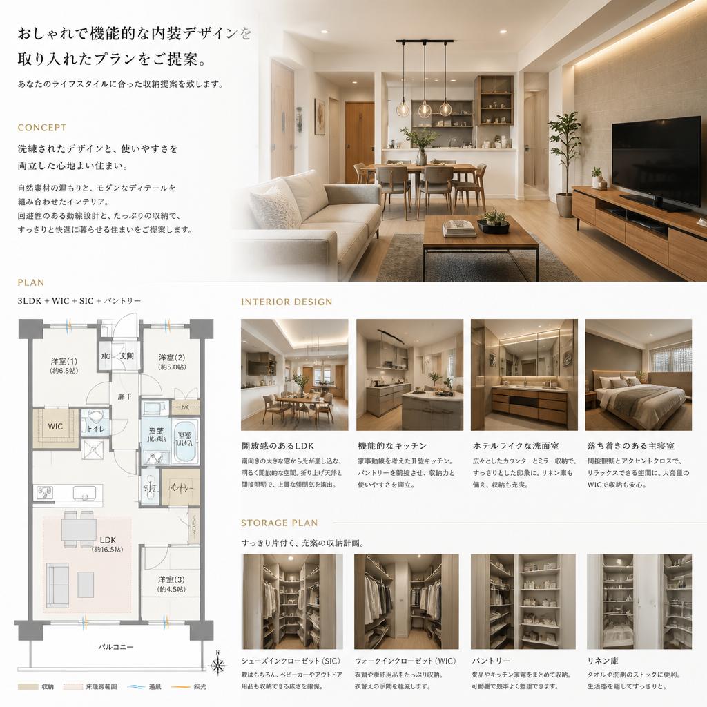 3. 収納改善のためのデザイン提案